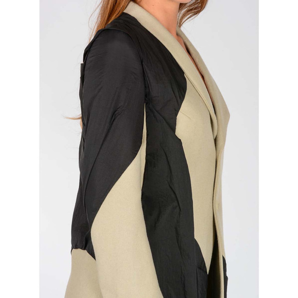 New Runway Rick Owens Fall 17 Tusk Coat sz 4/40 - Picture 3 of 14